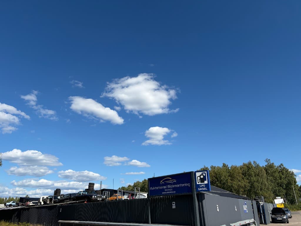 Campinggas und LPG-Füllung bei Ekonex in Hässleholm, Schweden